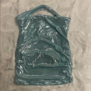 Glamorous Teal Sequin top